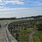 Once you arrive at Olympic stadium, you must find “the brick pit”