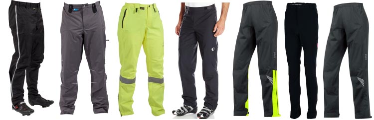 6 of the Best Waterproof Cycling Pants