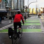 Bike Commuters at Stadium-Average Joe Cyclist