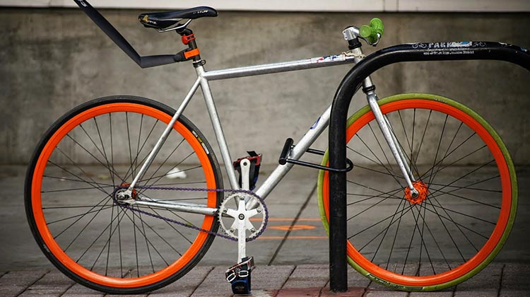 How to choose the best bike lock. Always lock the FRAME of your bike to something solid. Locking the front wheel as well is a good bonus