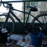 Bike washing just needs basic household items and a bit of space