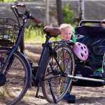 Child seats or trailers are a personal choice