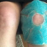 Prevent cycling knee pain with proactive icing using a Therapearl knee wrap pad
