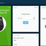 Of course, you can also access all your data and stats on a browser