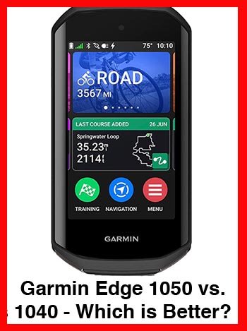 Garmin Edge 1050 vs 1040