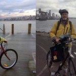 GPS bike computer artwork Ruth and Trace