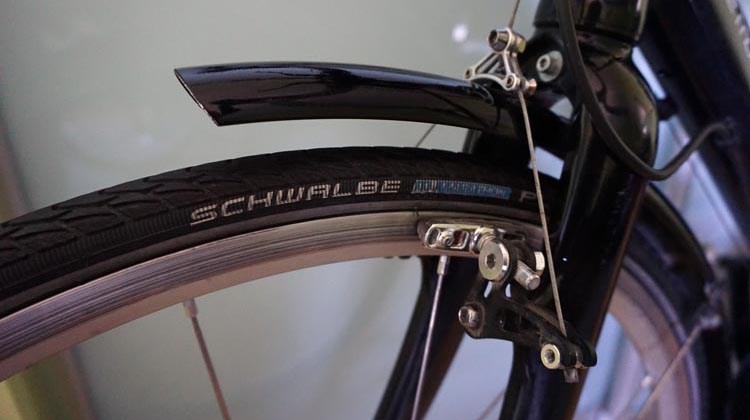 Schwalbe Marathon Plus tires will protect you against most punctures
