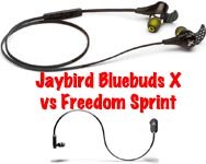 Jaybirds-X vs Jaybird Freedom Sprint2