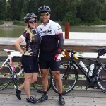 Matt Fenrich and wife - BC Ride to Conquer Cancer