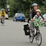 Mother-and-son-biking