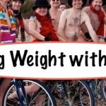Naked cyclists