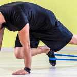 Plank Modification with Resistance Band