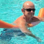 What better way to relax your body after a bike ride than getting into the water!