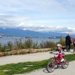 The Seaside Bike Route in Vancouver is suitable for the whole family