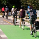 More and more people are getting to work by bike, thanks to decent infrastructure