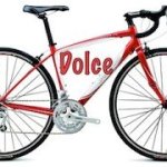 The Specialized Dolce is an example of an aluminum bike, and is also a strikingly good looking bike - click above for a review - bike terms