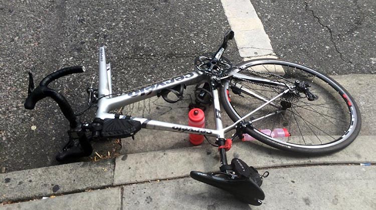 To avoid falls, stay AWAY from the gutters. Bike safety