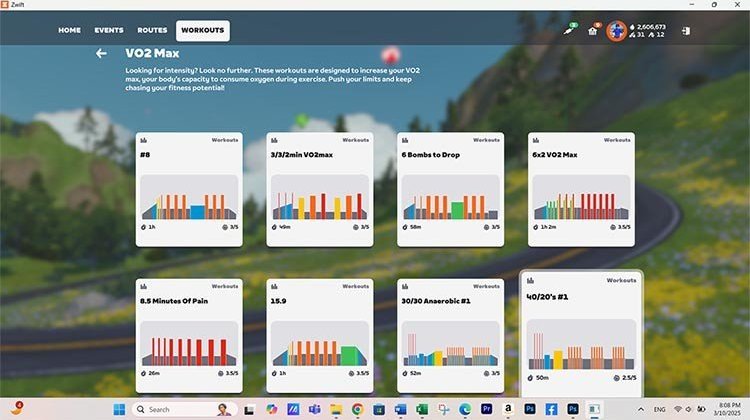 HIIT workouts on Zwift. What Is the Optimal Frequency of HIIT Training on a Bike to Increase VO₂ Max?
